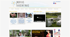 Desktop Screenshot of noviasargentinas.com